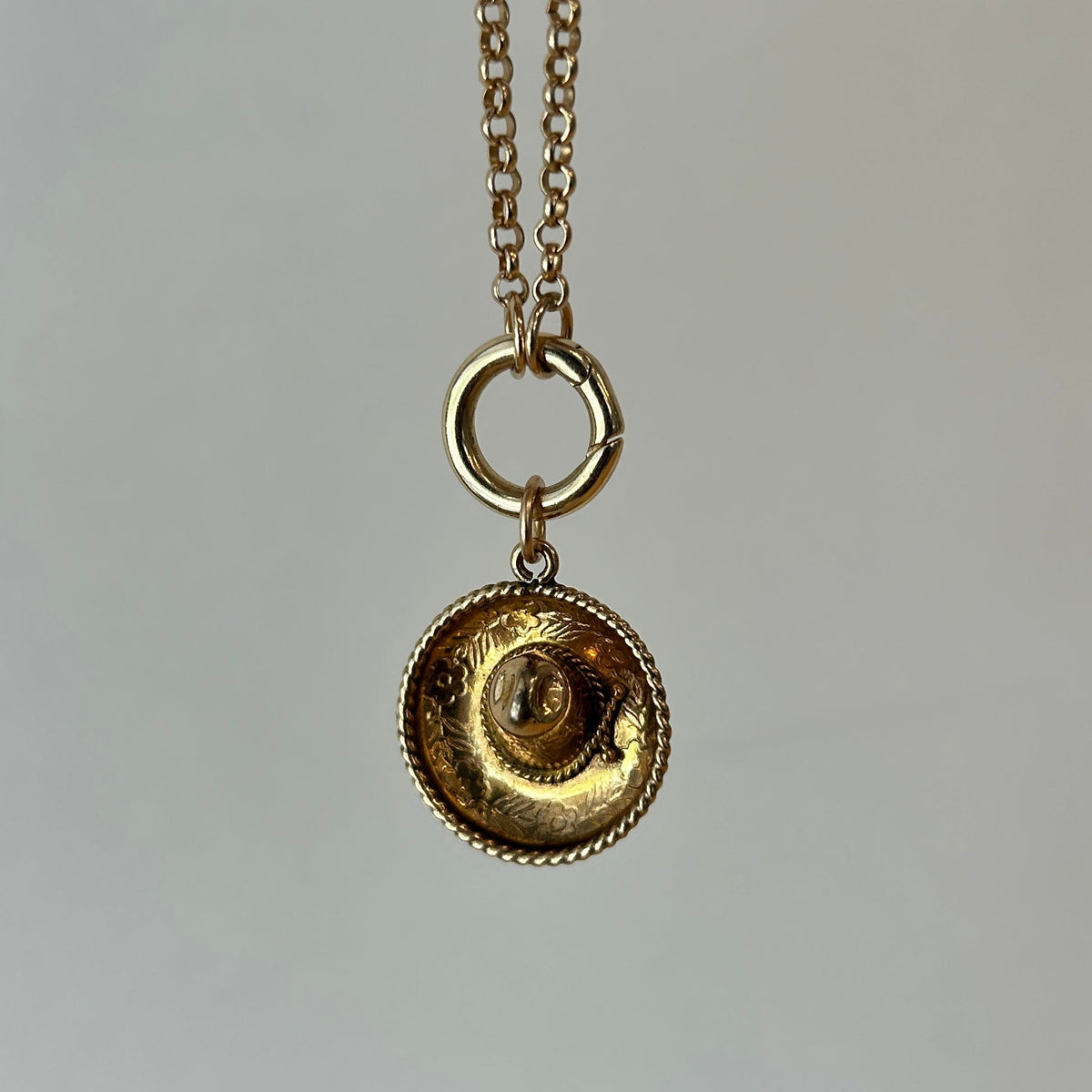SOLD Vintage Sombrero Charm