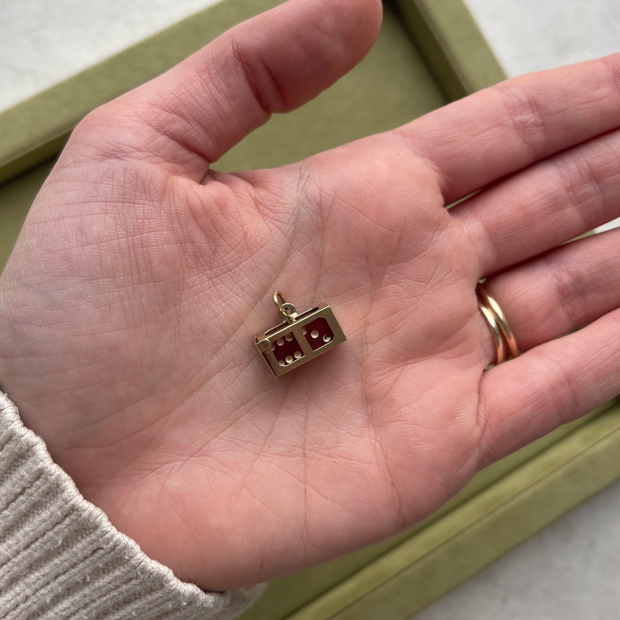 Vintage Drop 02 — Vintage Box with Red Dice