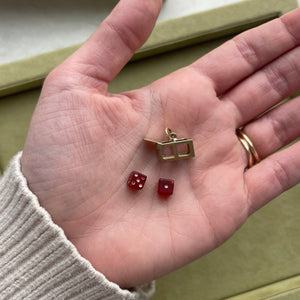 Vintage Drop 02 — Vintage Box with Red Dice