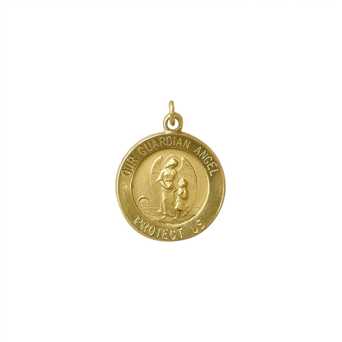 SOLD Vintage "Our Guardian Angel" Charm