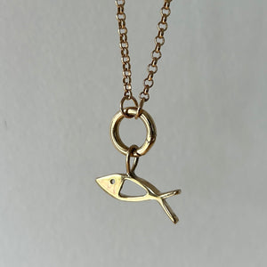 SOLD Vintage Ichthys Charm