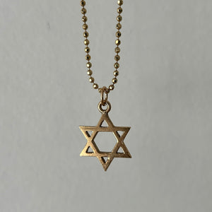 SOLD Vintage Star of David Charm