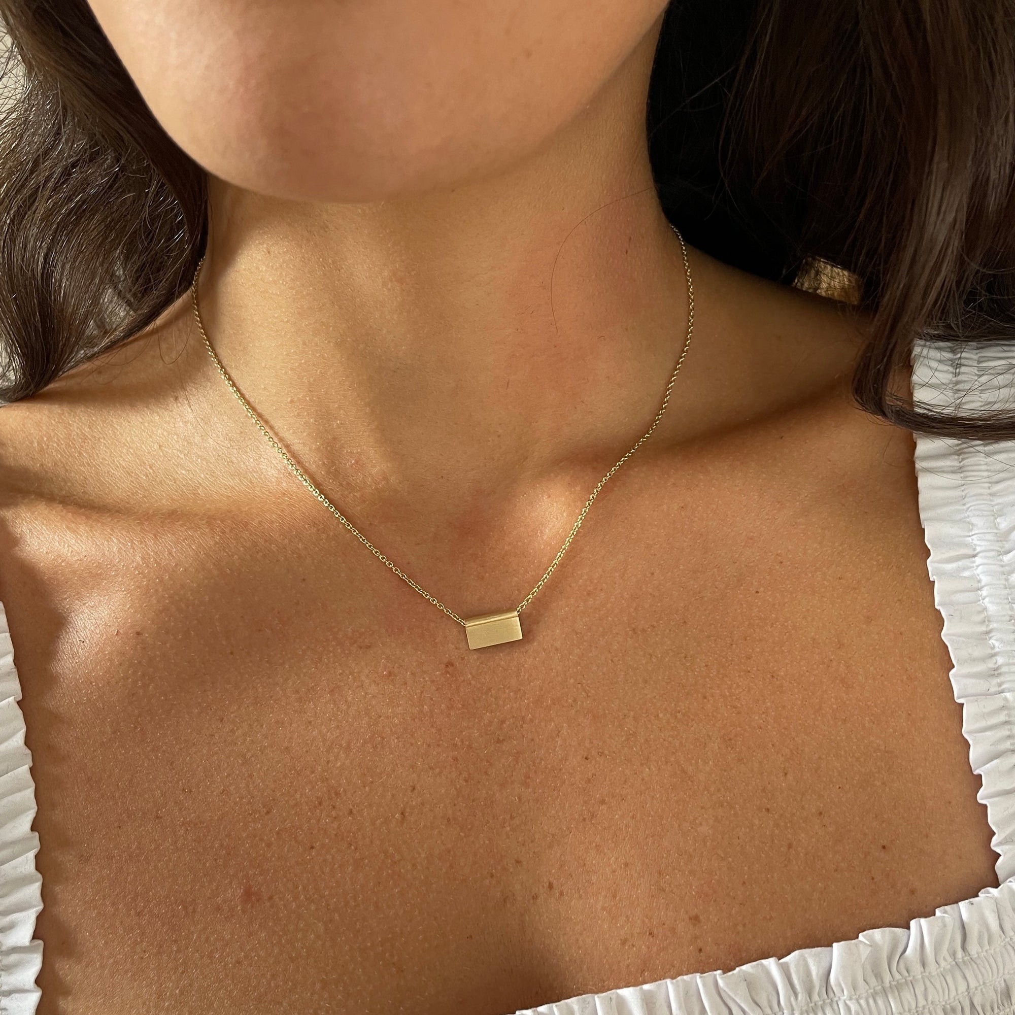 SOLD Name Tag Necklace — Archive Sale