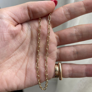 SOLD Link Chain Necklace — Archive Sale