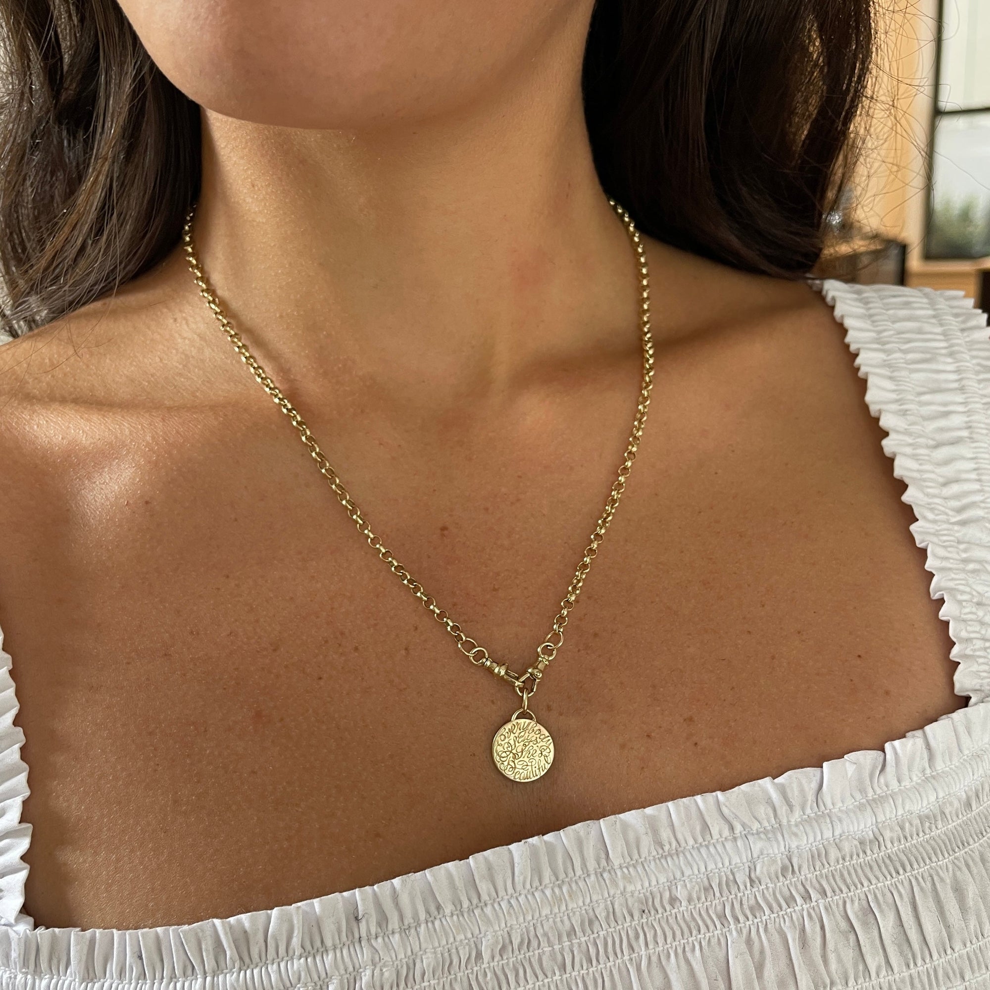 SOLD Rolo Chain Necklace — Archive Sale