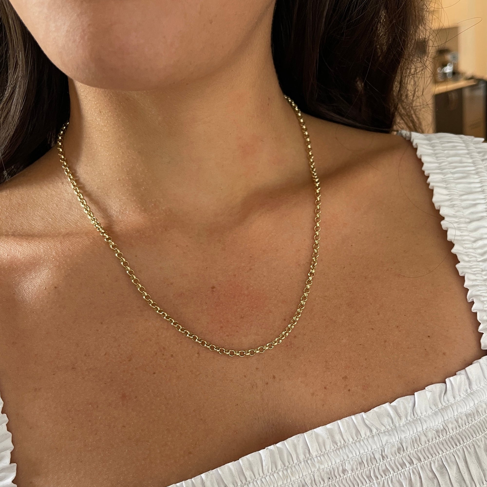 SOLD Rolo Chain Necklace — Archive Sale