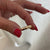 SOLD Crescent Ring 4 Diamonds — Archive Sale