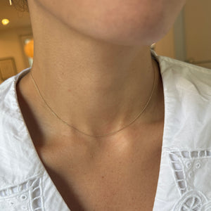 SOLD Simple Fine Gold Chain — Archive Sale