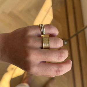 SOLD Vintage Wide Cigar Band with Edge — Archive Sale