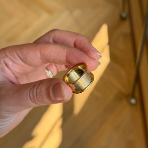SOLD Vintage Wide Cigar Band with Edge — Archive Sale