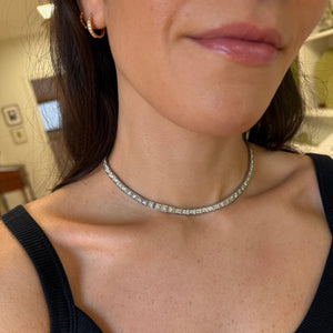 Vintage Platinum Diamond Collar