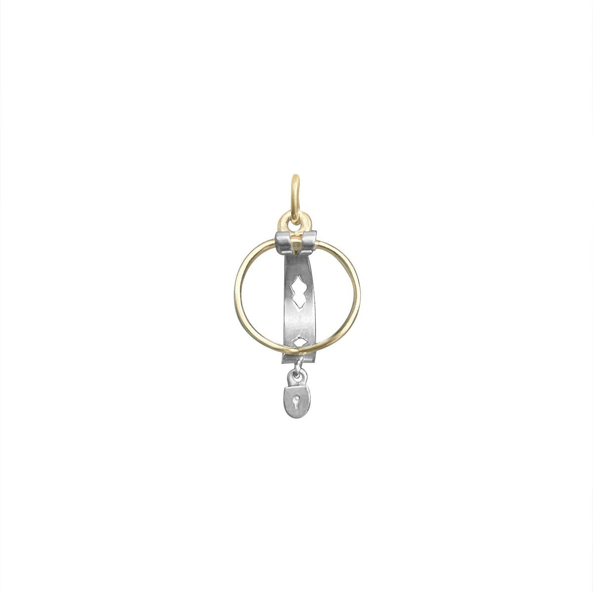 SOLD Vintage Chastity Belt Charm