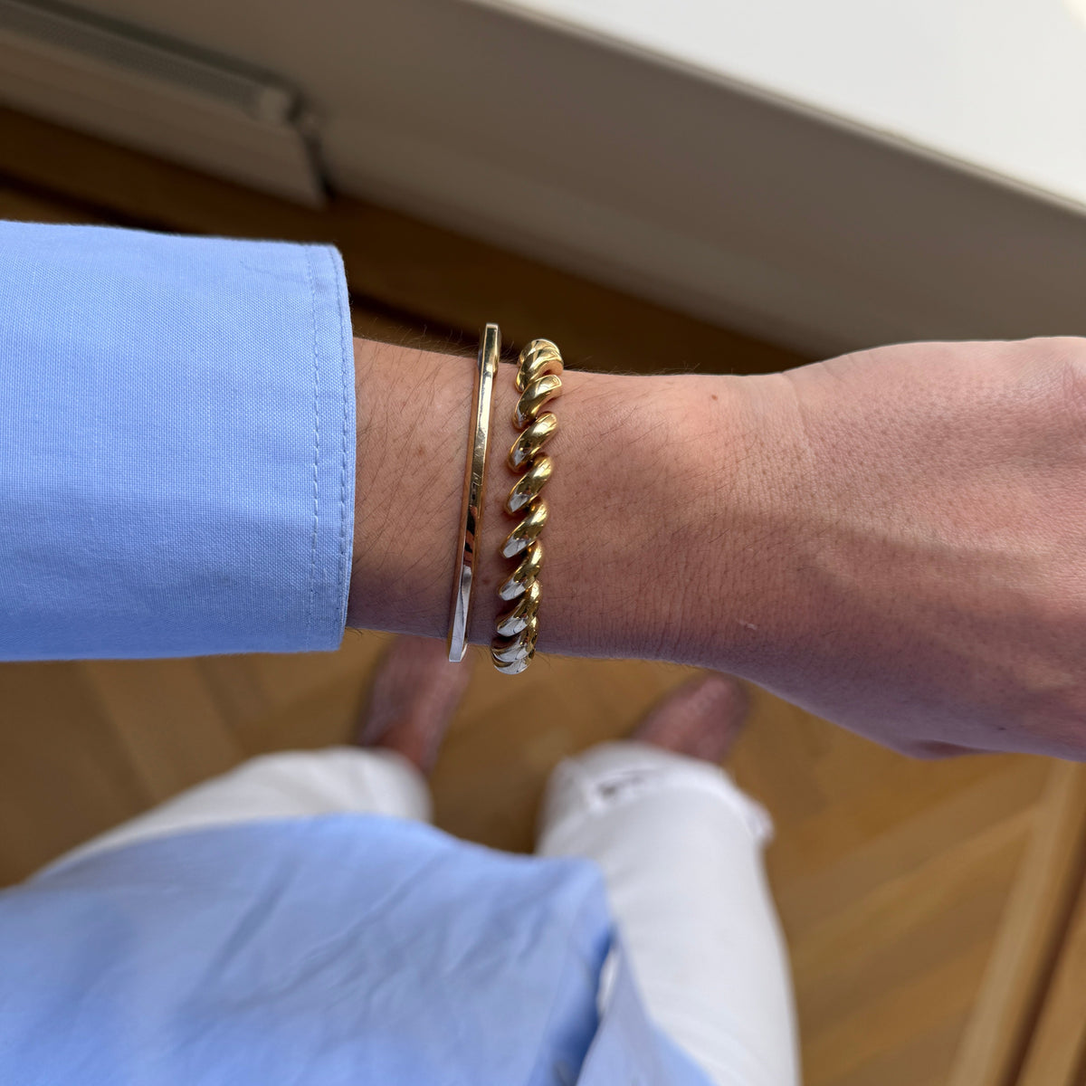 Vintage Italian Macaroni Bracelet