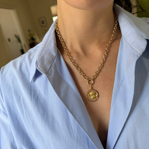 Vintage Pisces Cutout Charm