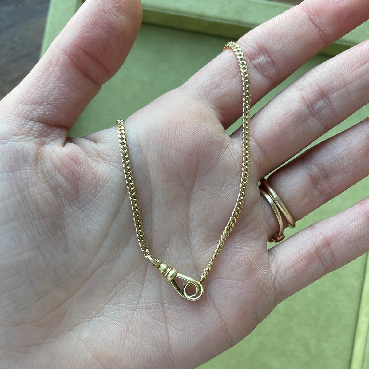 SOLD Vintage Drop 03 — Vintage Watch Fob Chain