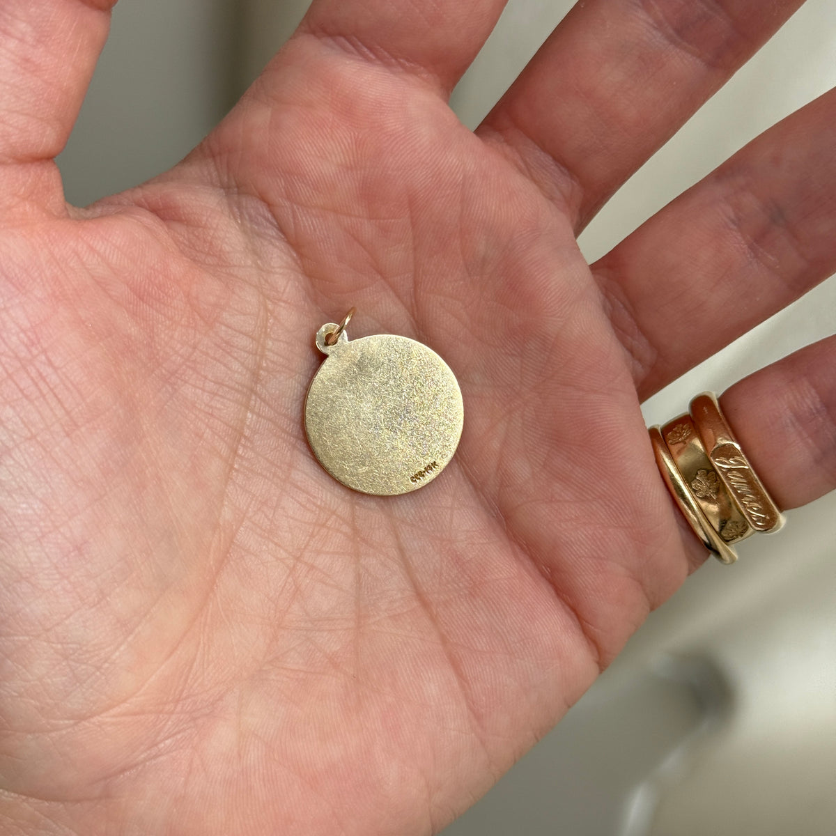 Vintage Saint Christopher Pendant