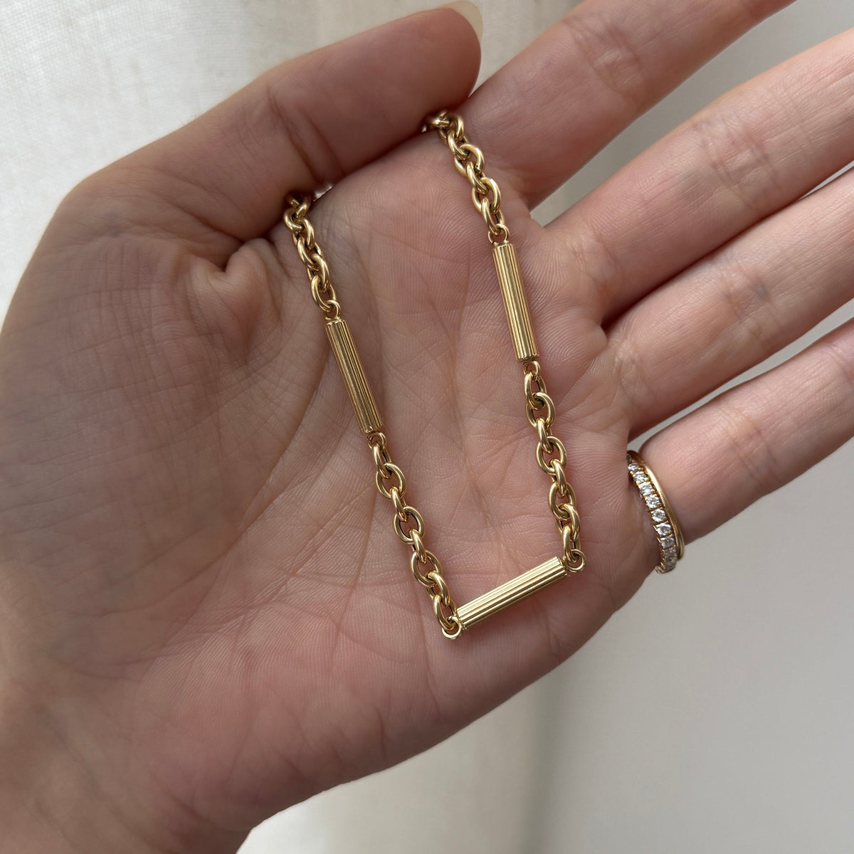 Vintage Tube Necklace