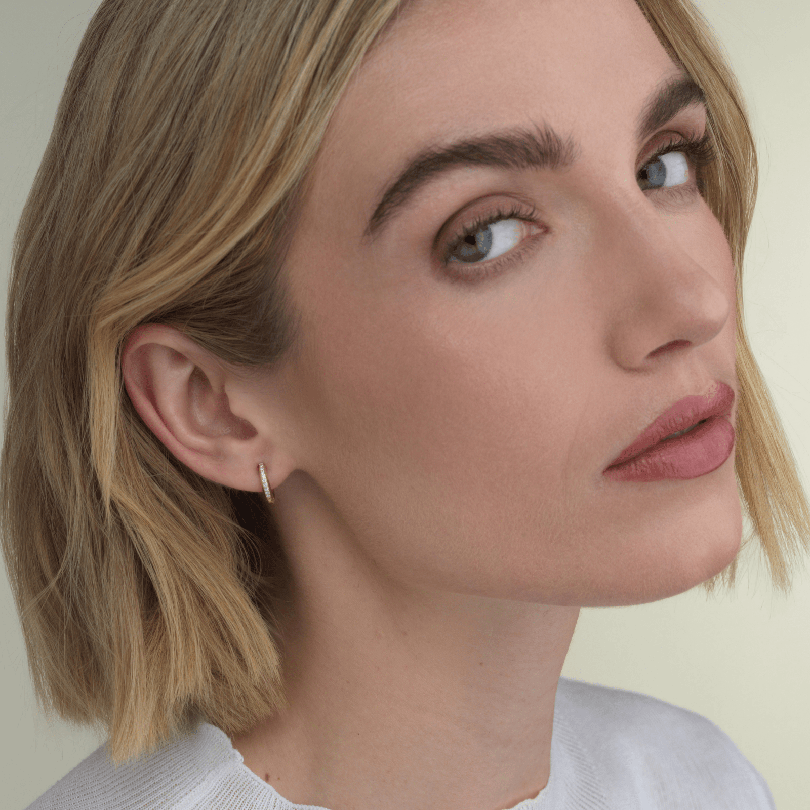 Signature Diamond Huggies