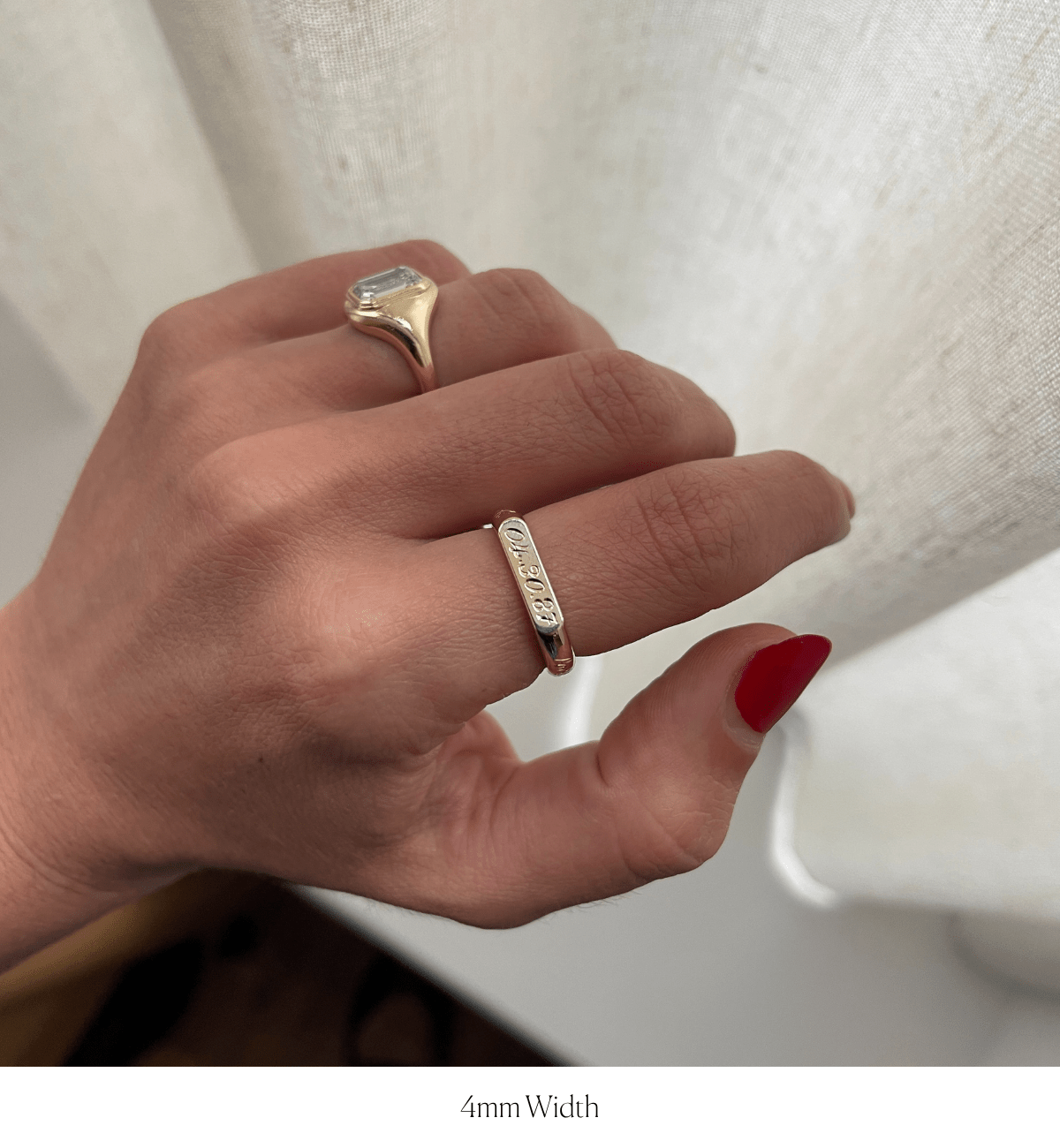 Double Sided Signet Ring