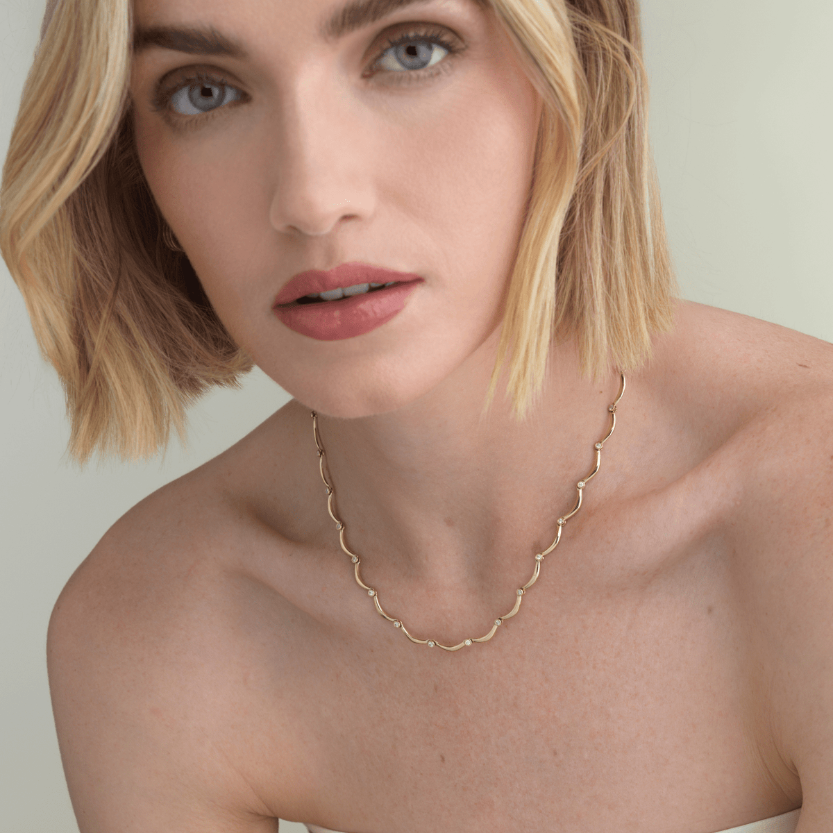 Diamond Coupe Necklace