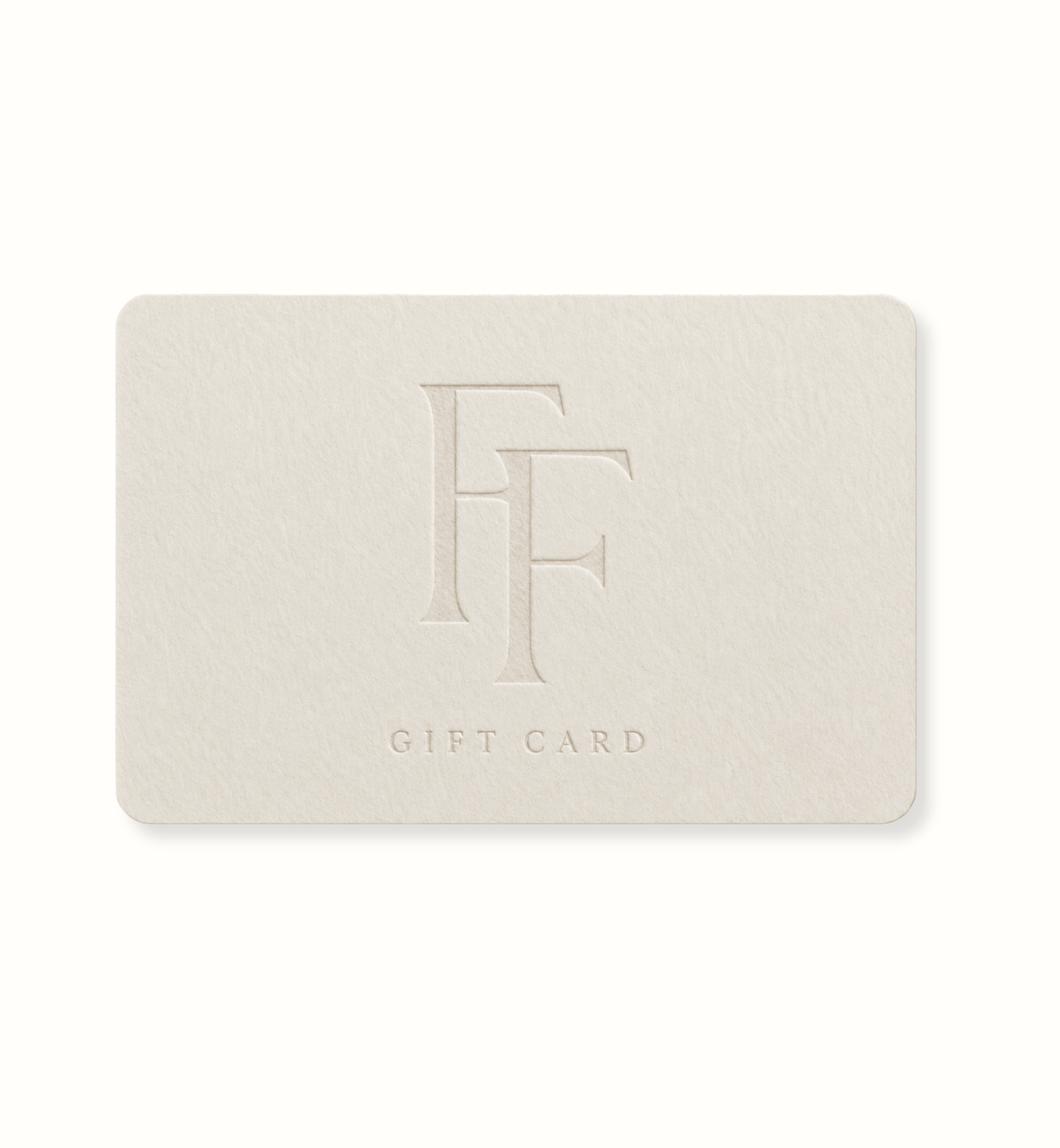Fewer Finer Gift Card