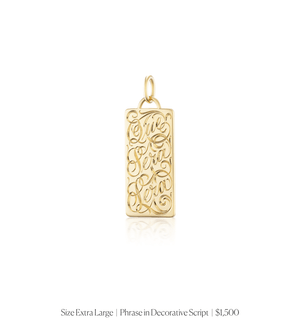 Classic Rectangle Charm