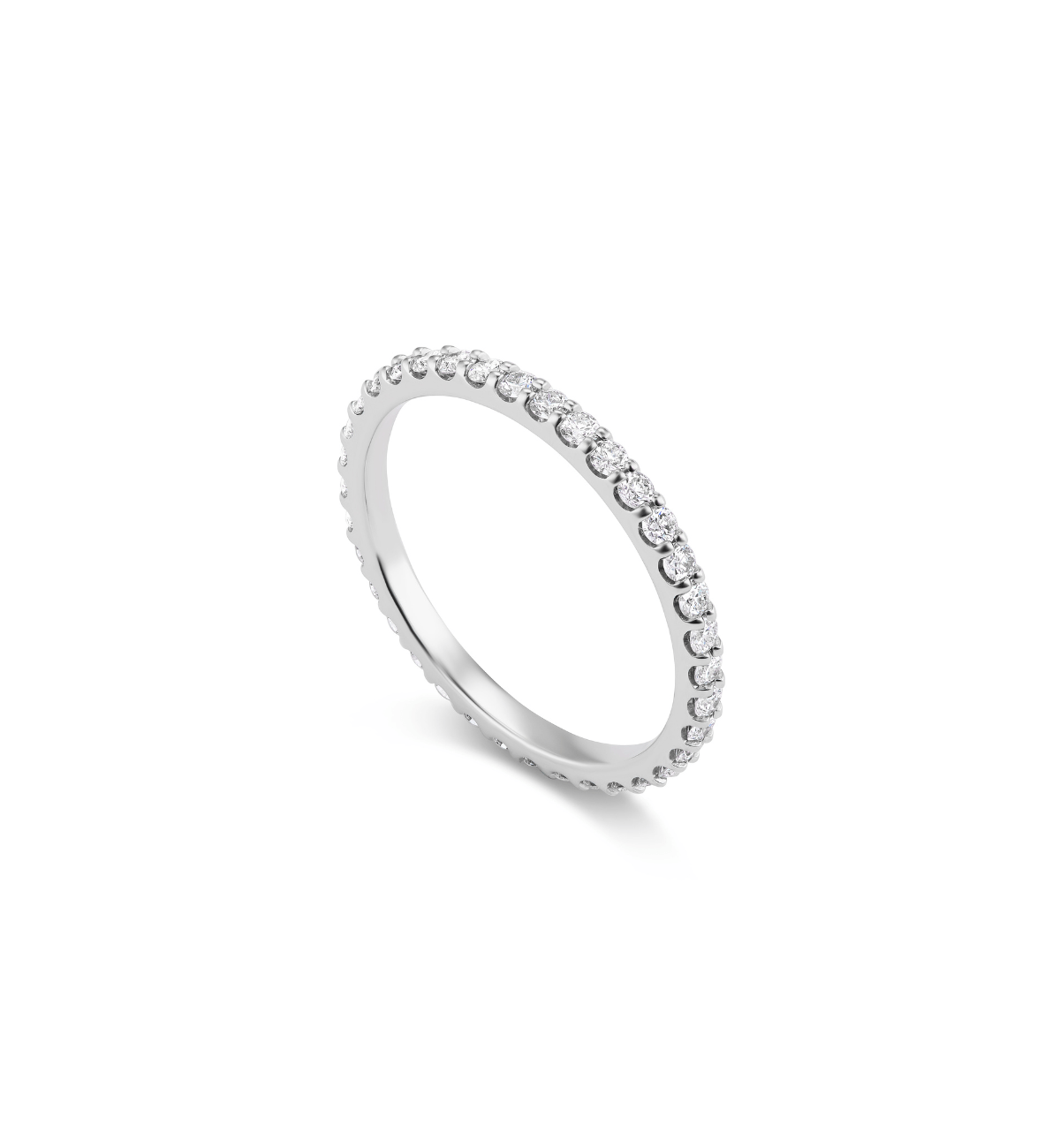 White Gold Eternity Ring — Archive Sale