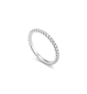 White Gold Eternity Ring — Archive Sale