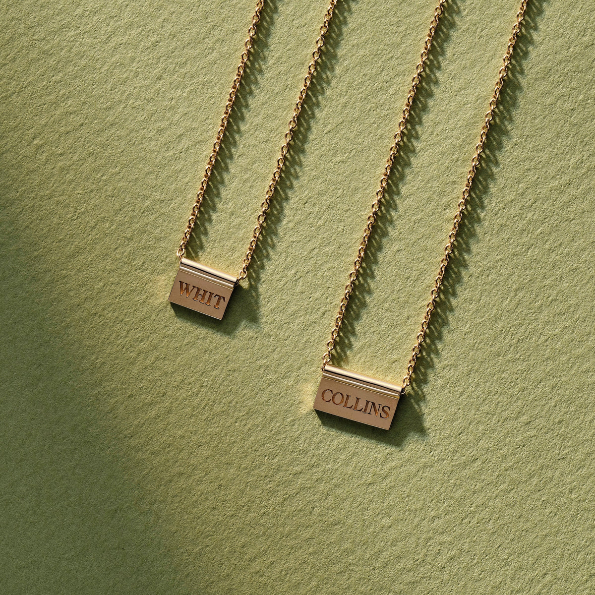 Name Tag Necklace "Whit" — Archive Sale 2026