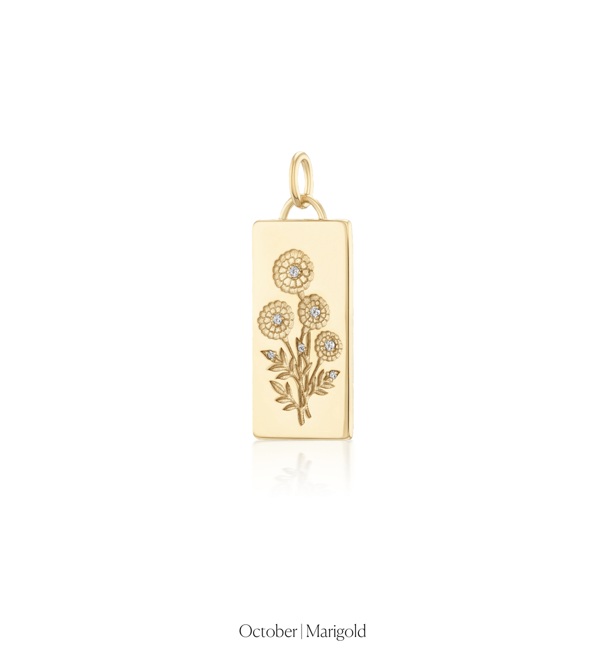 Birth Month Flower Charm
