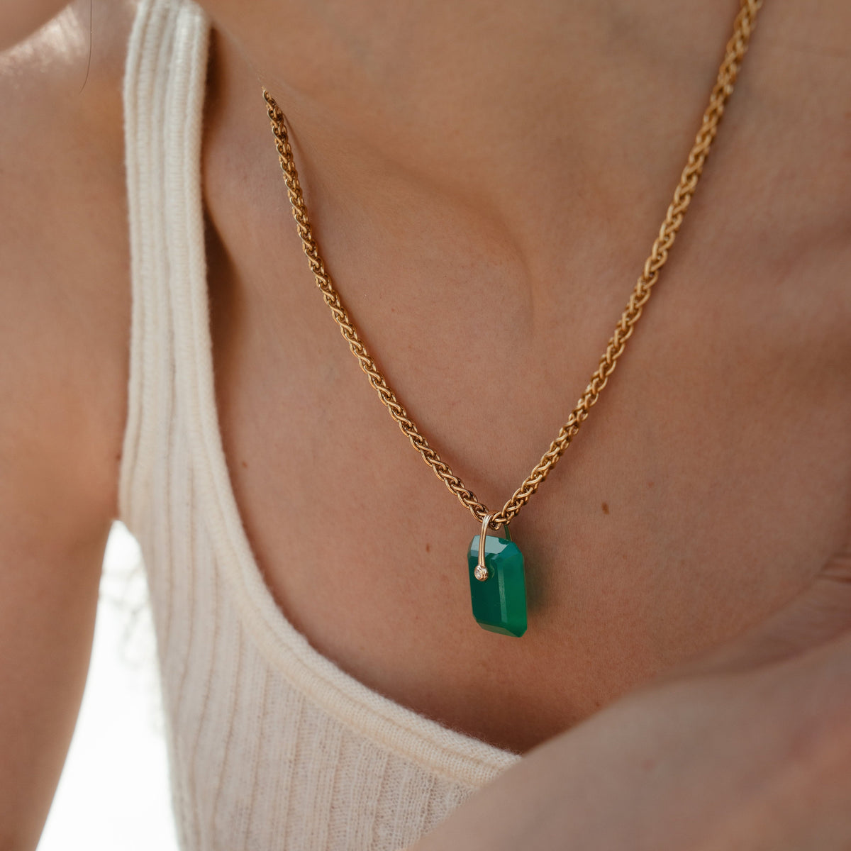 Precious Stone Charms