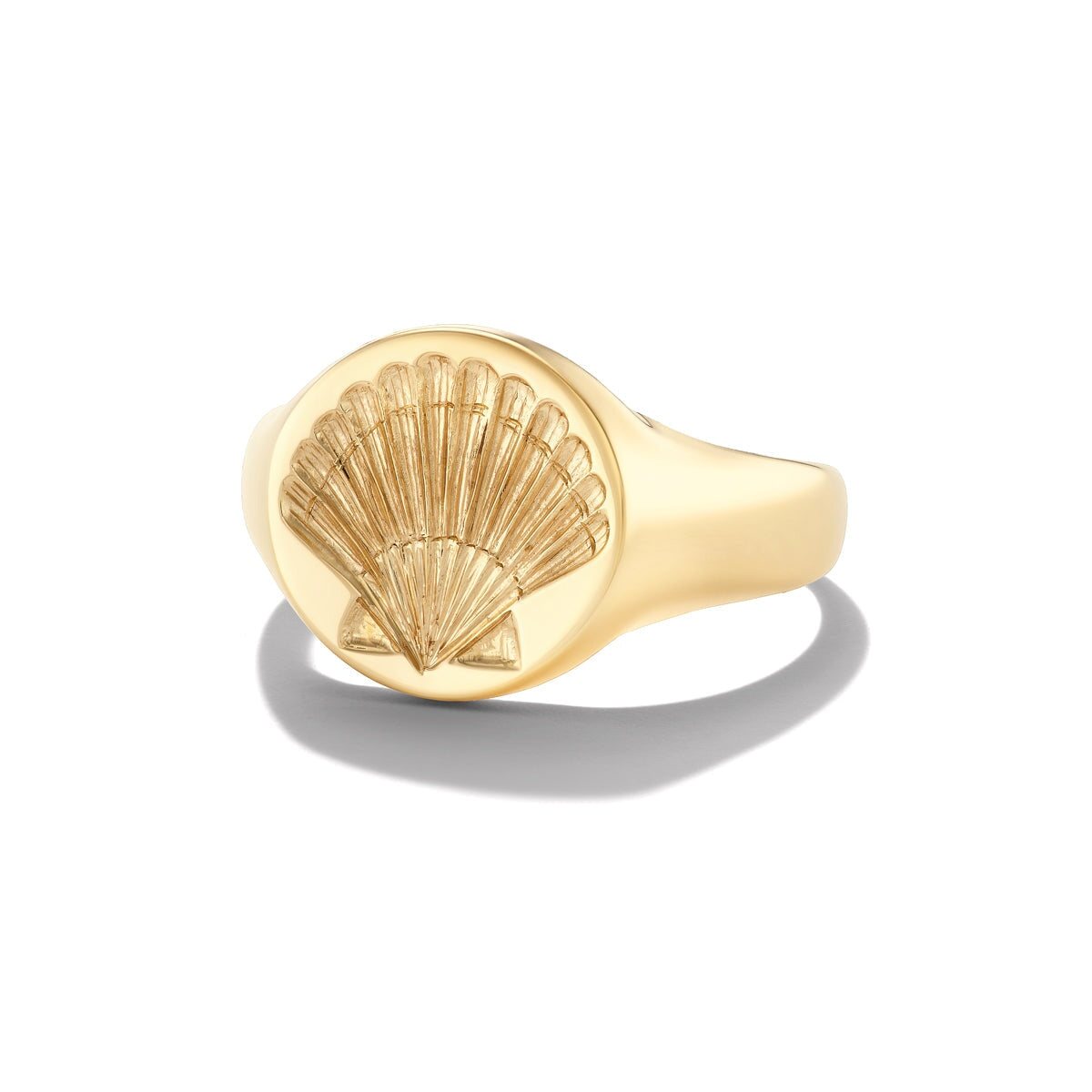 Round Signet Ring