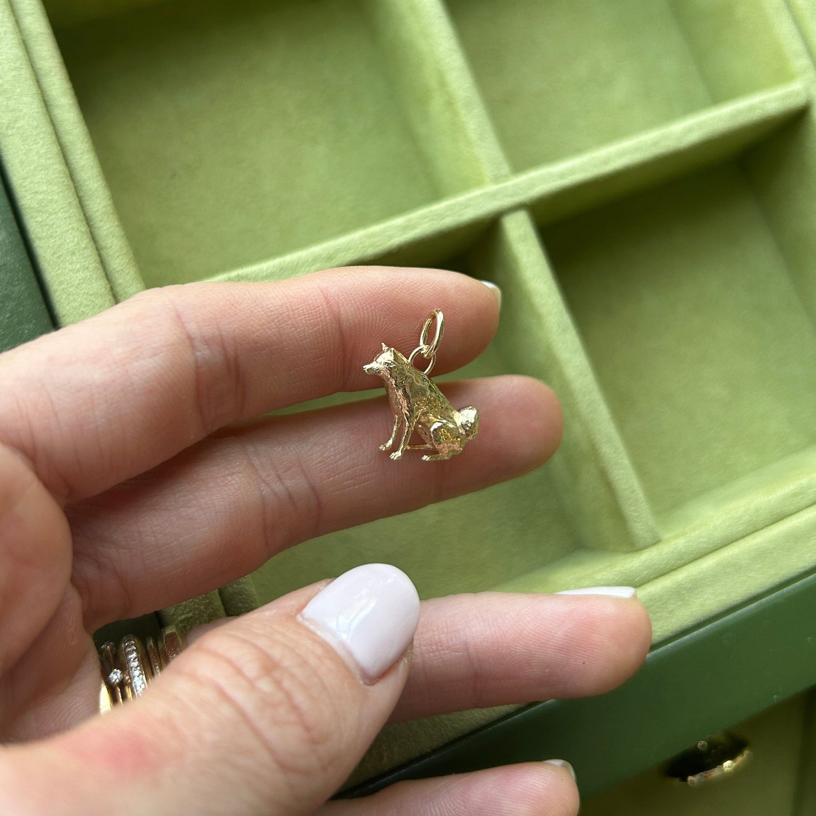 Shiba Inu Dog Charm — Archive Sale 2026
