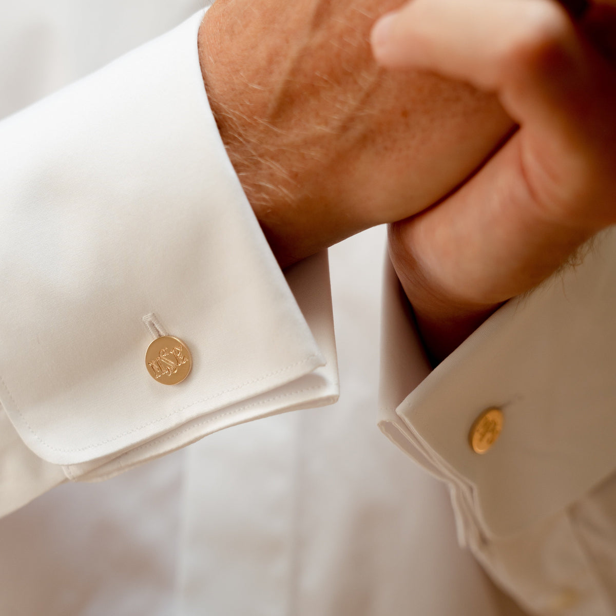 Classic Monogrammed Cufflinks