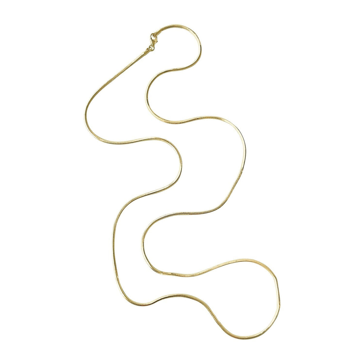 SOLD Vintage 24" Snake Chain