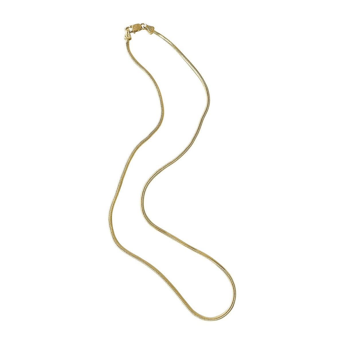 SOLD Vintage 18k Snake Chain