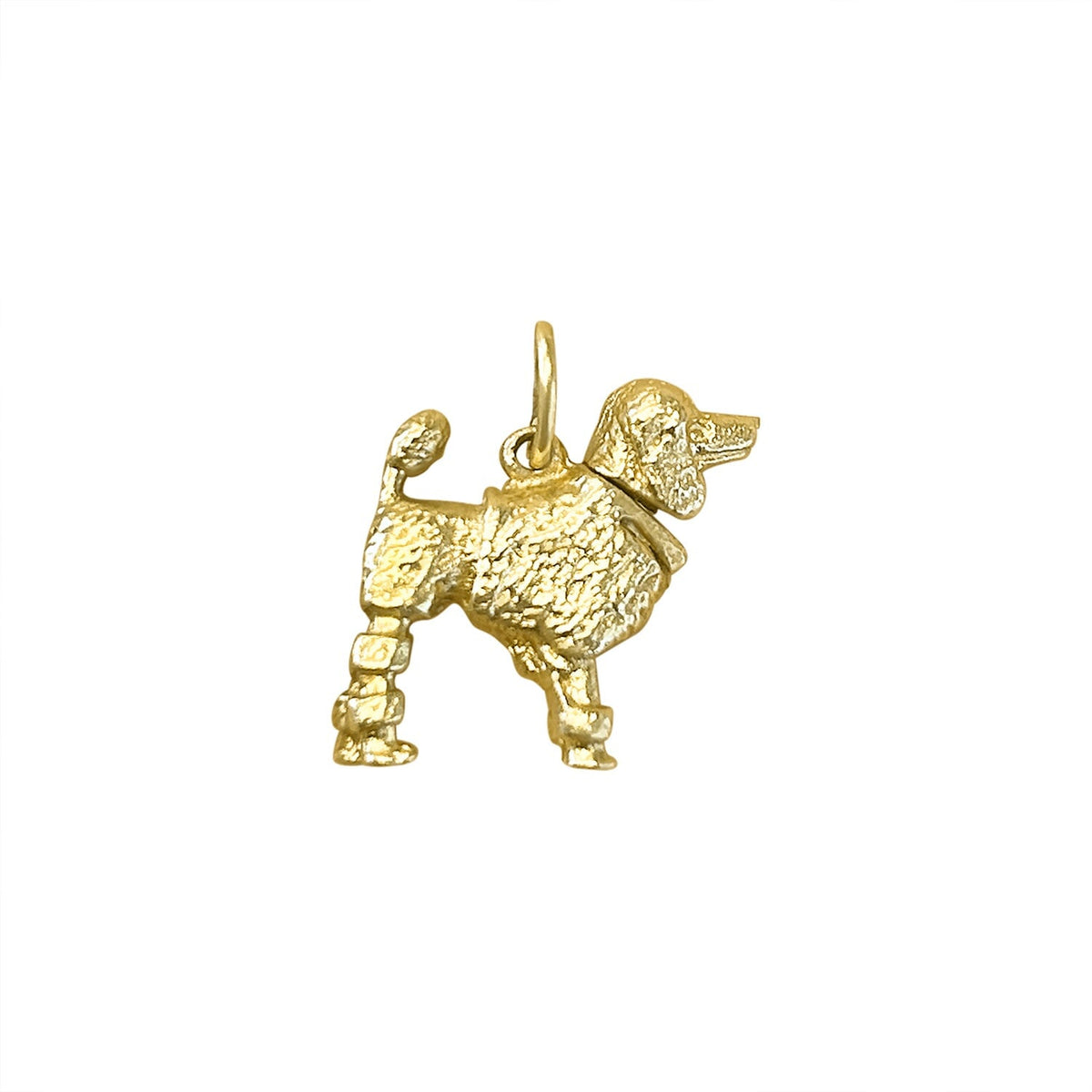 SOLD Vintage Poodle Charm