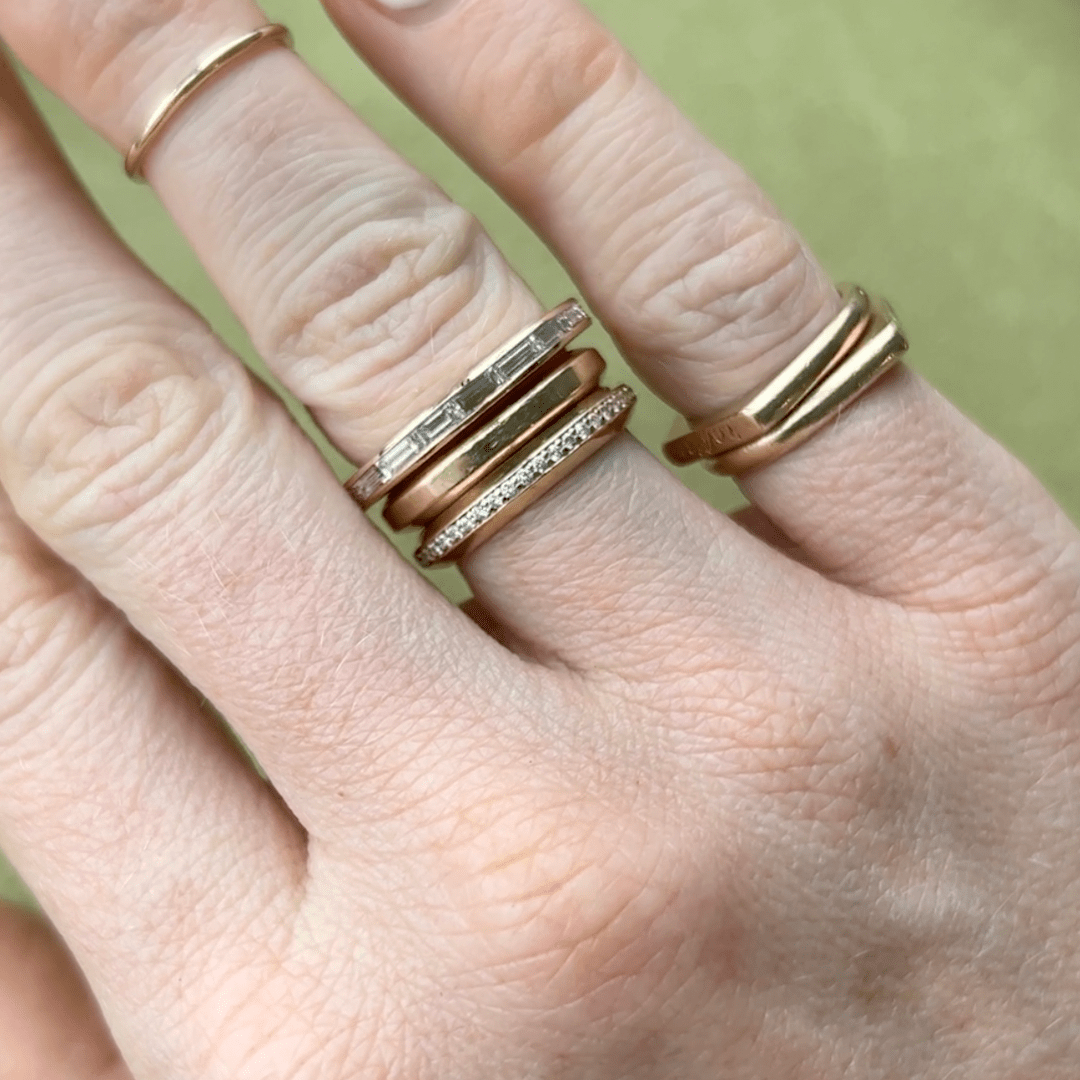 Baguette Diamond Eternity Ring Fewer Finer