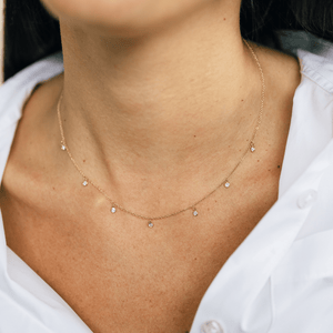 SOLD Diamond Drop Necklace — Archive Sale