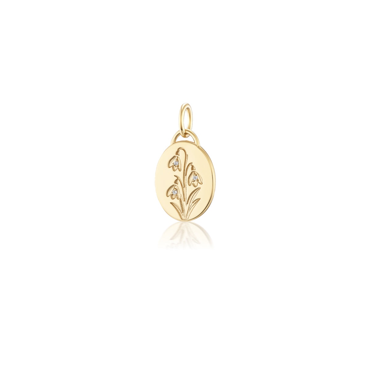 Custom Cast Diamond Charm