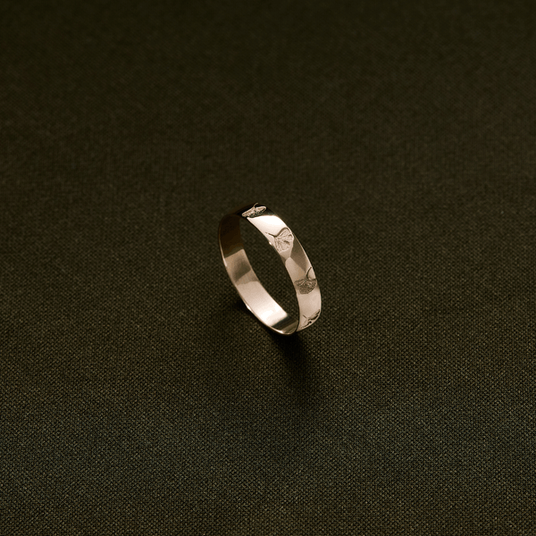 Ginkgo Leaf Ring - Fewer Finer