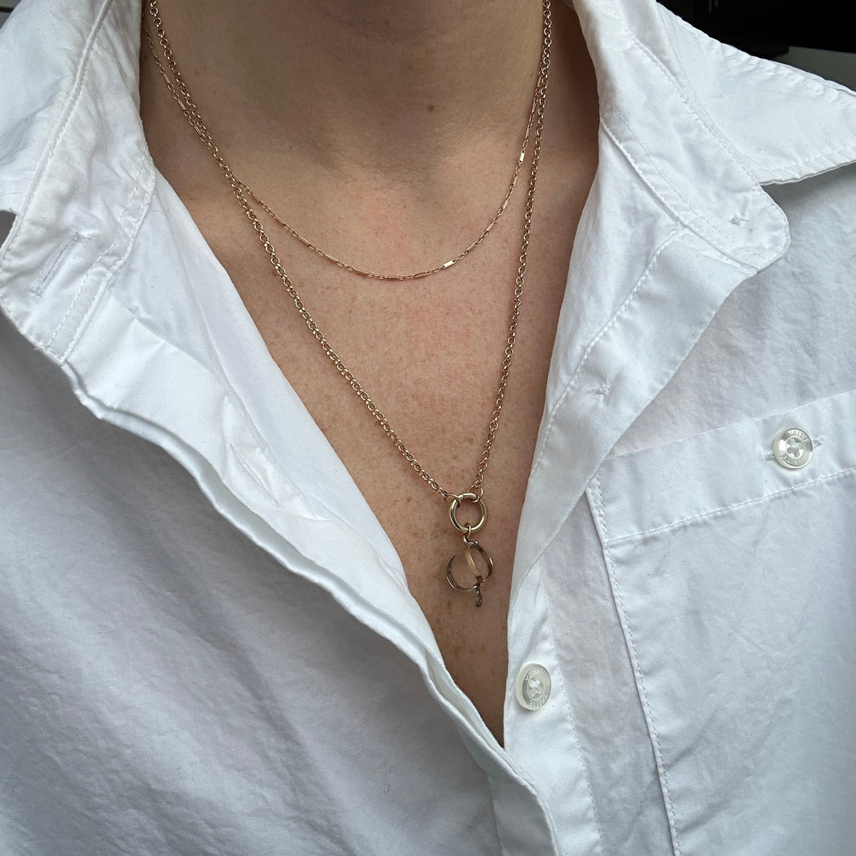 SOLD Vintage Chastity Belt Charm