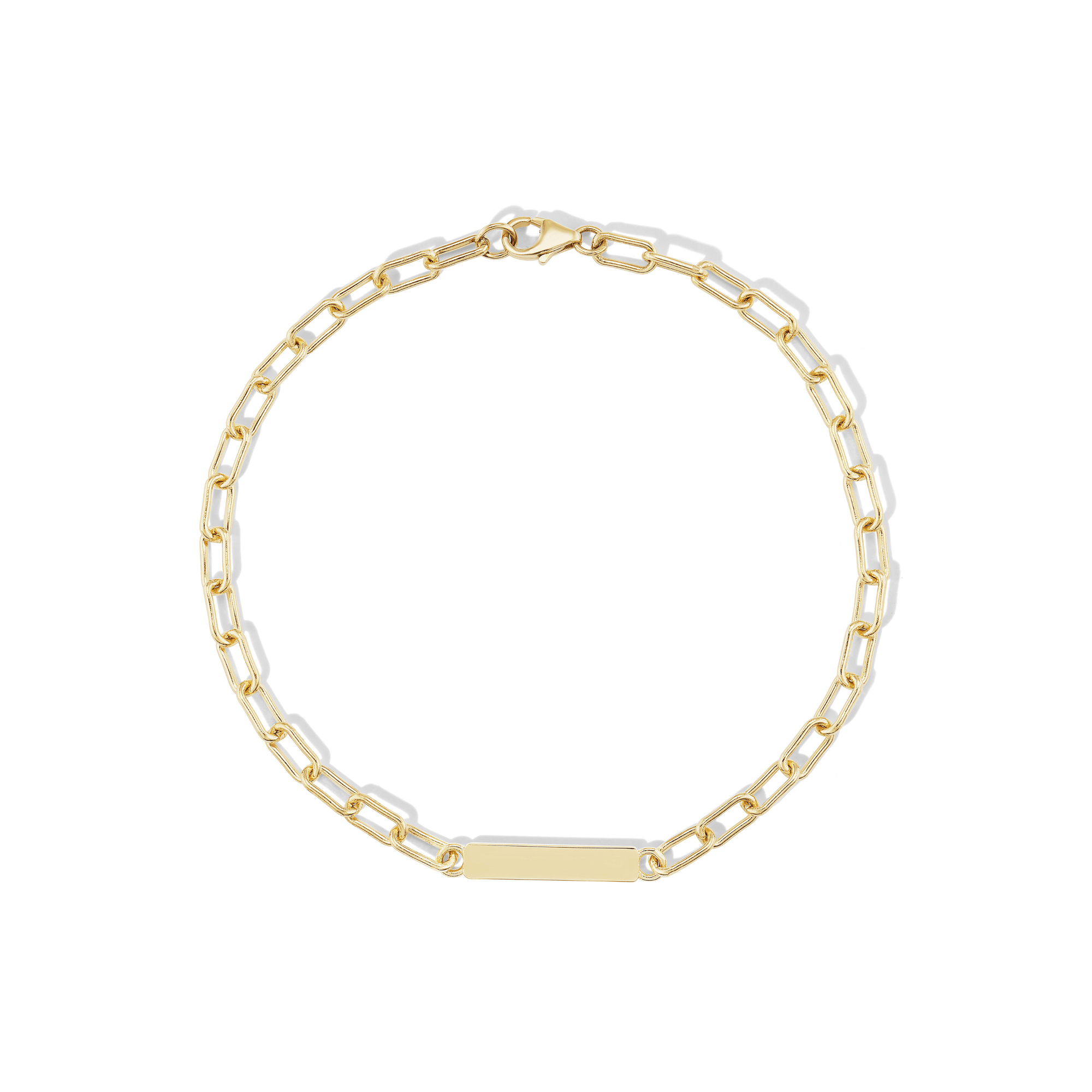 SOLD Nameplate Link Bracelet — Archive Sale