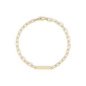 SOLD Nameplate Link Bracelet — Archive Sale