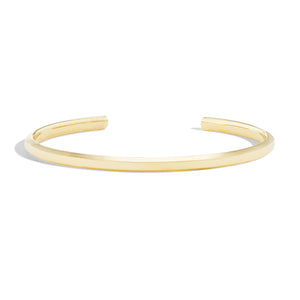 14k solid gold cuff bracelet