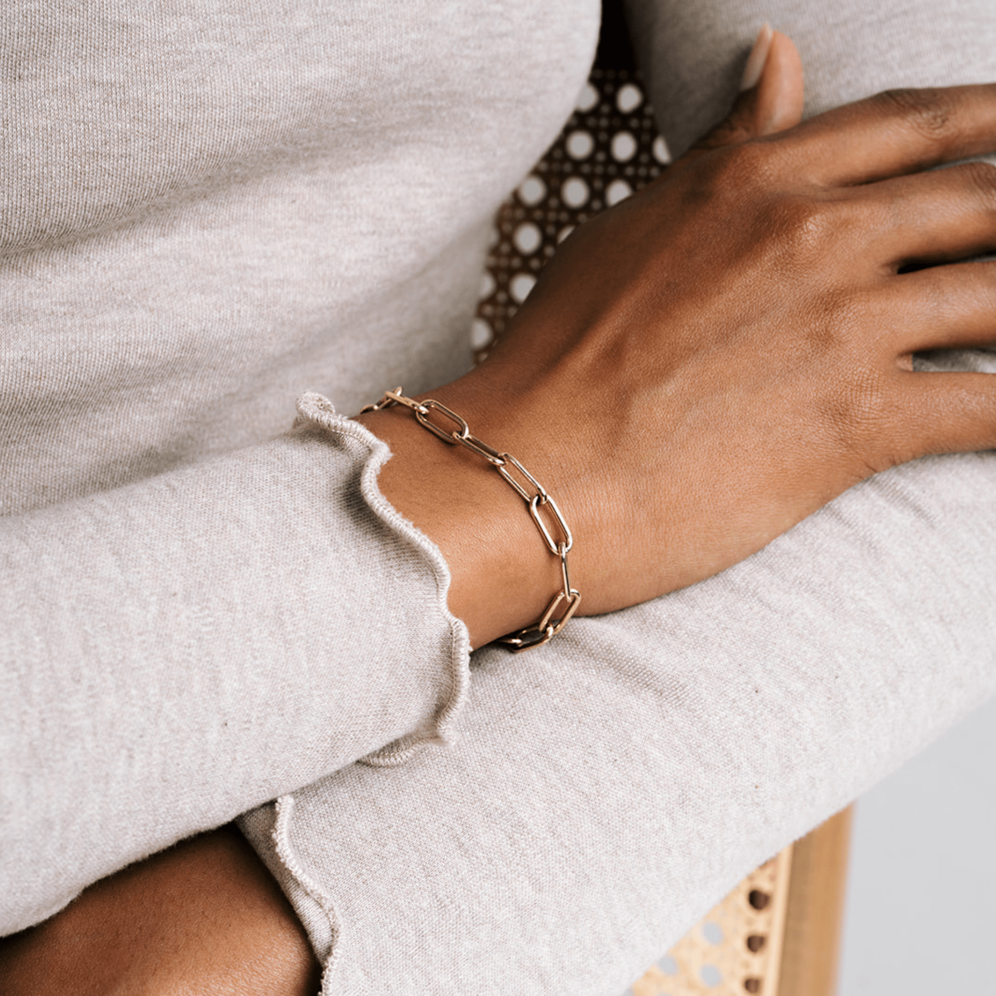 SOLD Solid Link Bracelet — Archive Sale