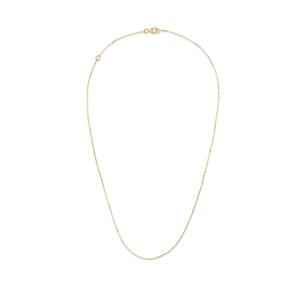 14k gold delicate link chain 