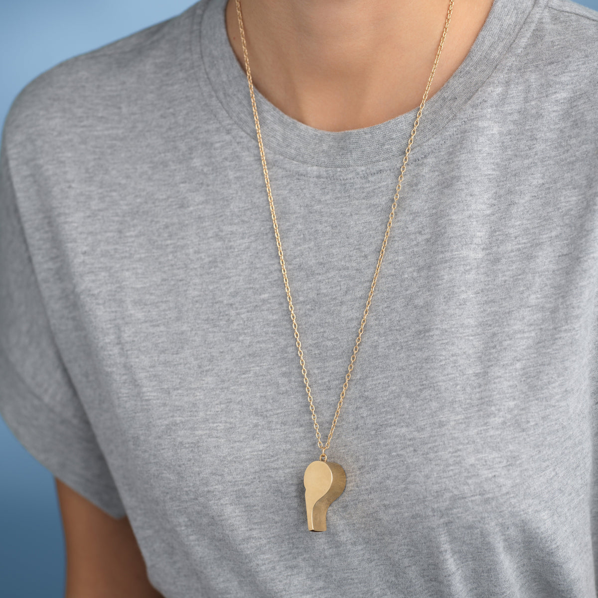 Vintage Working Whistle Charm