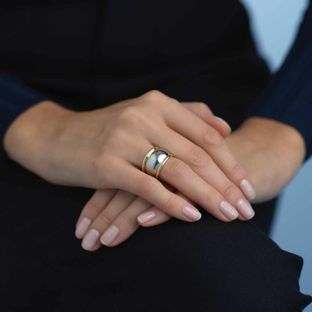 Vintage Mixed Metal Cigar Band