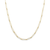 14k gold chain link necklace 